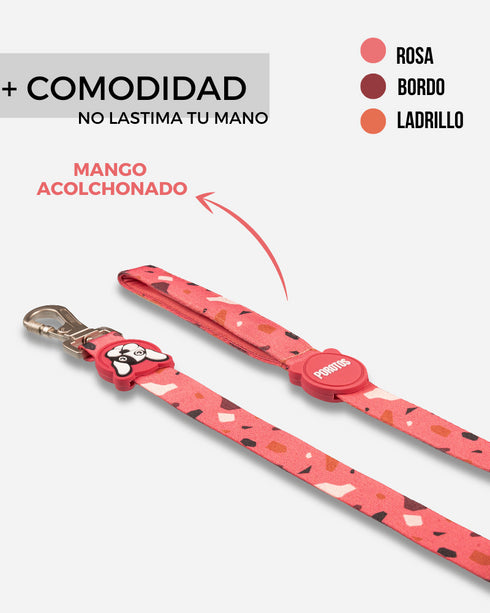 Correa Estándar Rocky Rosa * 2 Mts